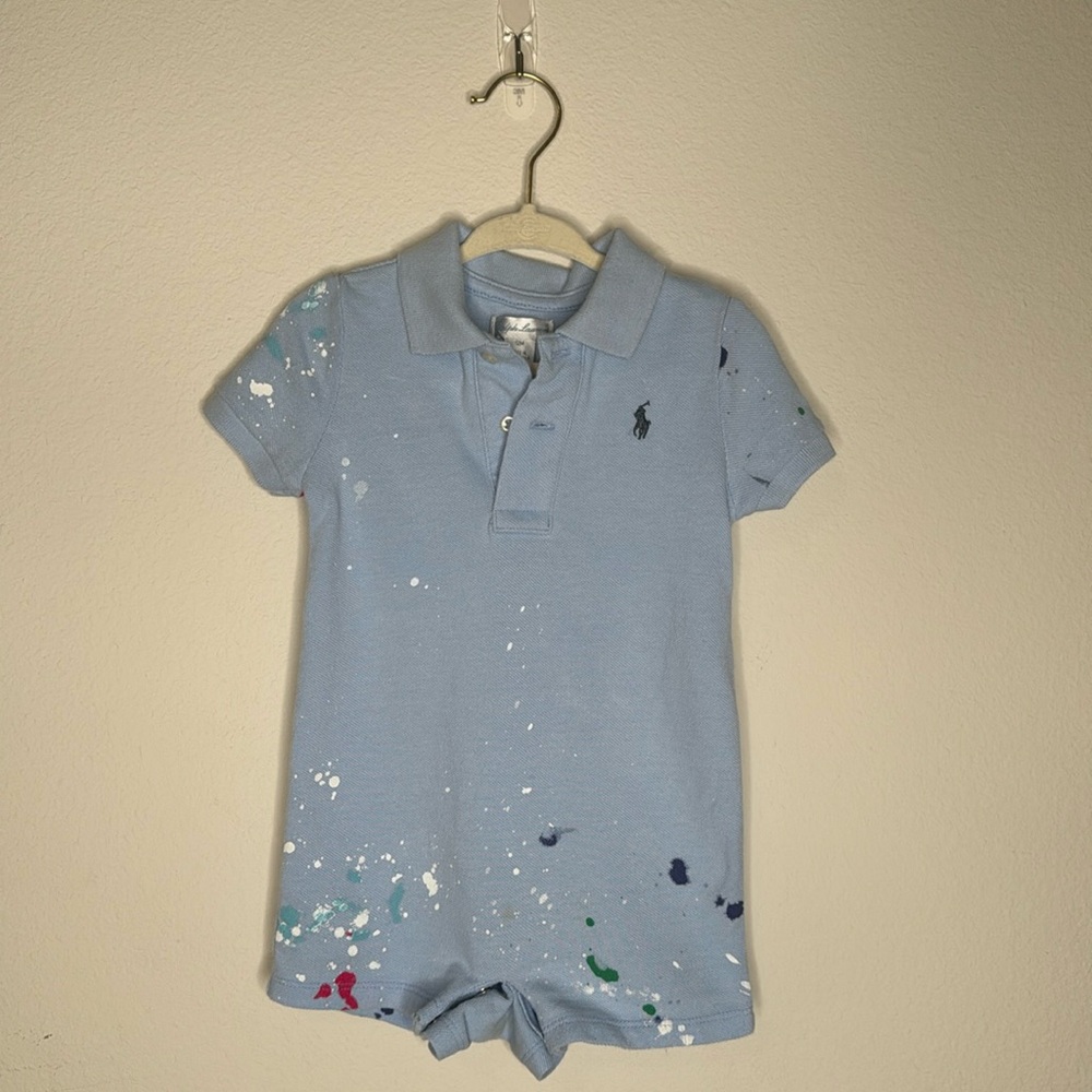 Ralph Lauren Baby polo romper